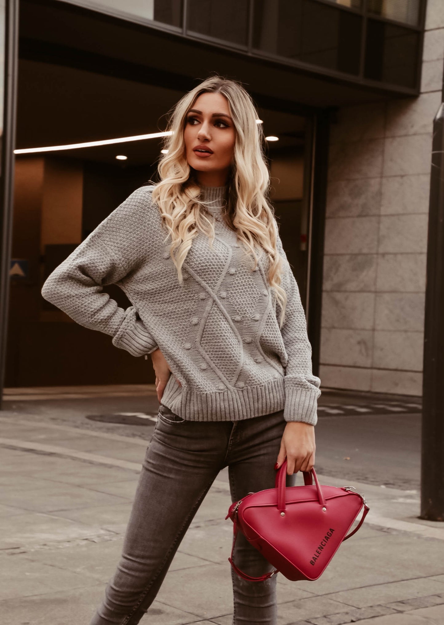 Džemper YR T4105 Gray