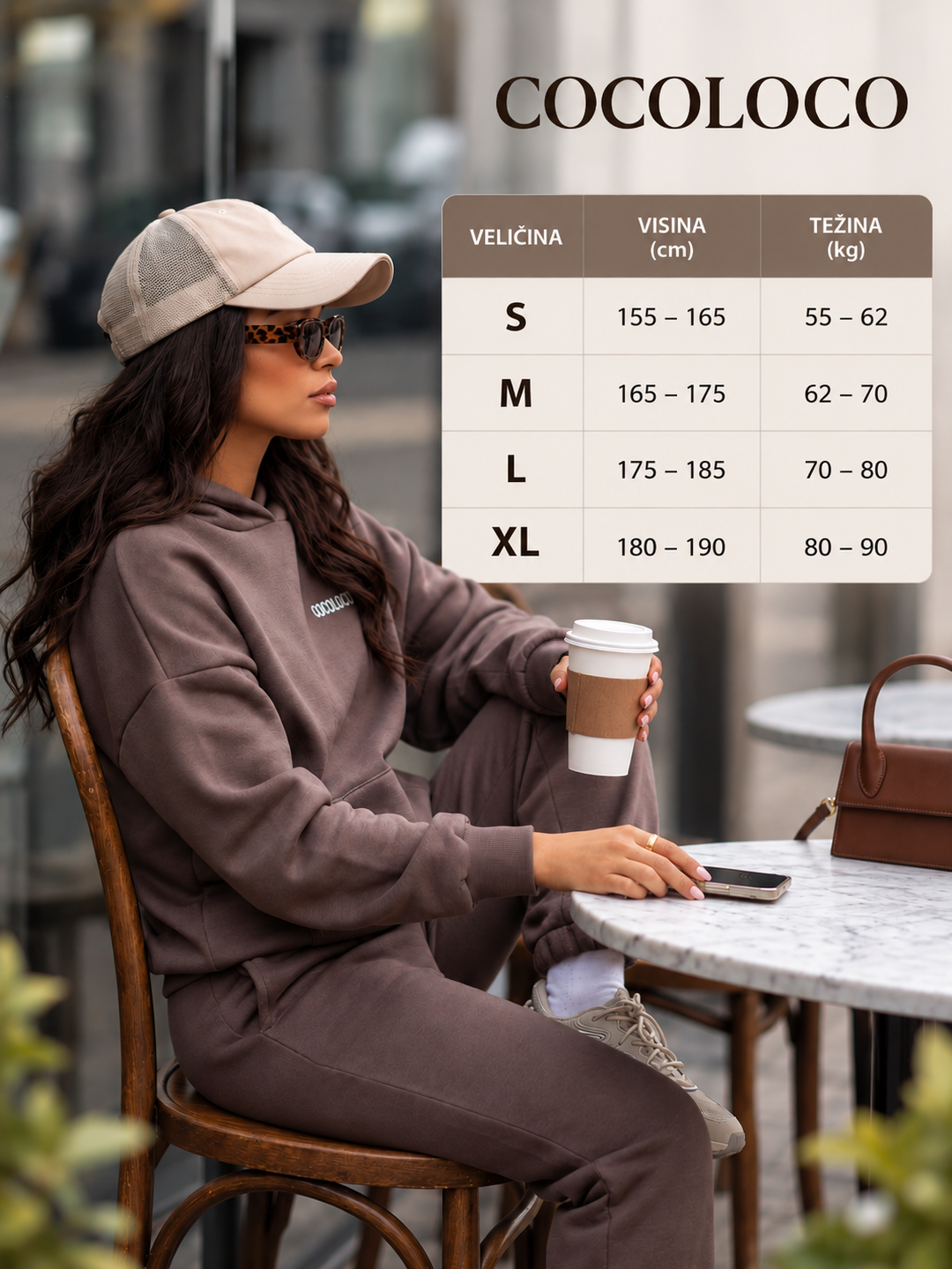 Trenerka PURE Brown