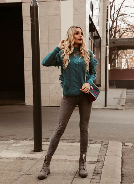 Džemper YR T4104 Navy